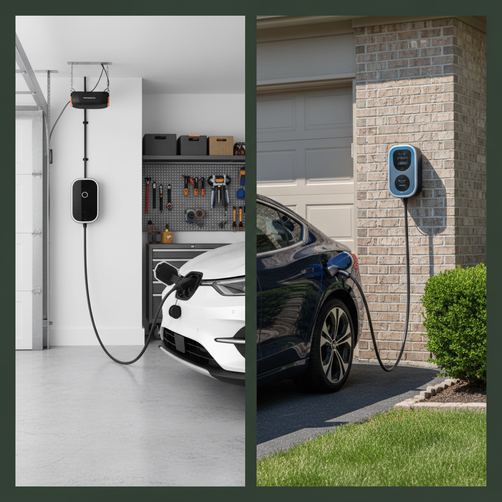 EV charger installation